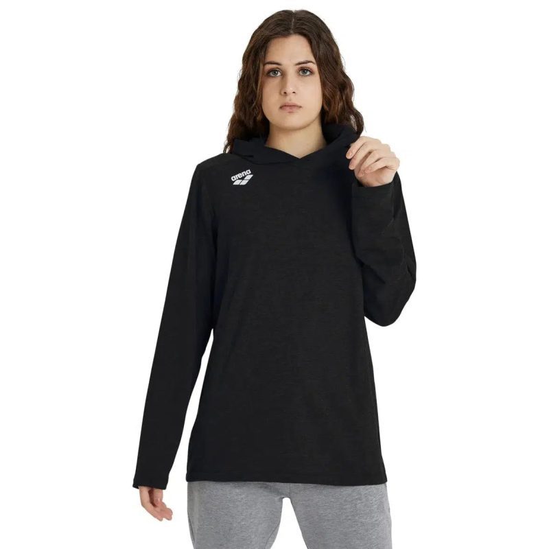 Arena Unisex Team Hooded T shirt Panel 3