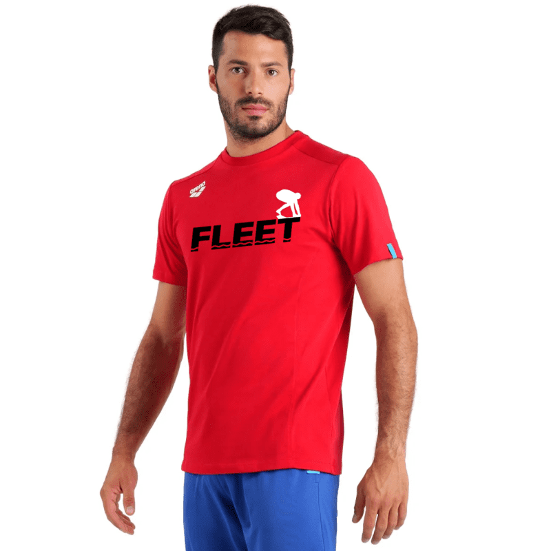 FLEET Arena Unisex Team Panel T-shirt w/ Logo