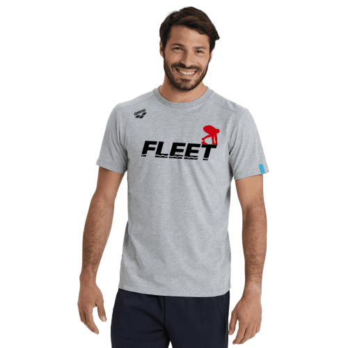 FLEET Arena Unisex Team Panel T-shirt w/ Logo