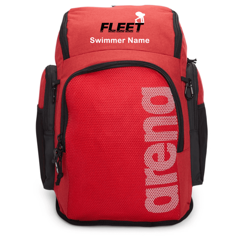 FLEET Team 45 Solid Backpack w/ Embroidered Logo