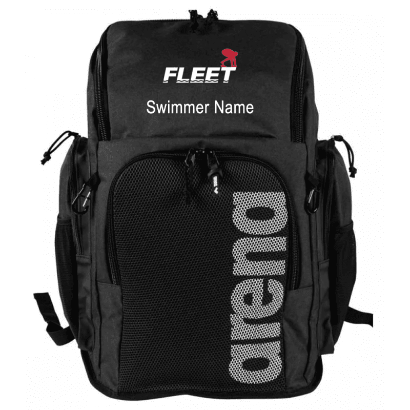 FLEET Team 45 Solid Backpack w/ Embroidered Logo